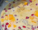 A picture of step 3 of Sago with Mango and Coconut Milk.