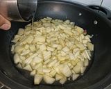 A picture of step 1 of Apple Jam.