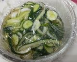 電鍋煮洋蔥豆腐豬肉丼搭糖漬小黃瓜🍚🥒的食譜步驟5照片
