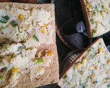 A picture of step 2 of Corn Toast.