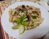 Pas rețetă Penne cu caracatiță baby 3 fotografie