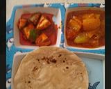 કાચી કેરીનું ચટપટુ શાક રોટલી (Raw Mango sabji with Roti recipe in Gujarati) રેસીપી સ્ટેપ4ફોટો