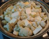 Foto del paso 4 de la receta: Quiche de brócoli, espinaca y cebollas