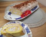 Tejszínes piskótarolád recept fázis 8 fotója