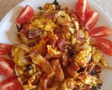 Tojásrántotta gazdagon recept fázis 5 fotója