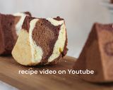 A picture of step 1 of Marble Chiffon Cake / Tri-Color Chiffon.