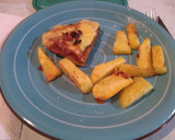 Foto del paso 6 de la receta: Milanesa a la napolitana con fritas