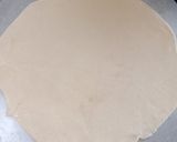 A picture of step 4 of Veggie Chapati wraps.