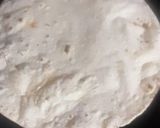 A picture of step 1 of Roti sandwich.