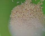 A picture of step 1 of Moong Dal Tikki.