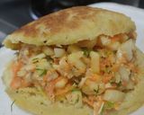 Foto del paso 4 de la receta: Pan de papa y queso relleno de ensalada de pollo🥙🥪🥯