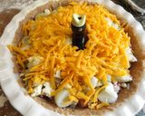 Foto del paso 5 de la receta Pie de longaniza fresca con puerros y cebolleta