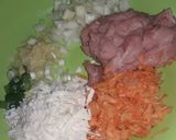 Foto langkah ke 1 dari resep Nuget ayam wortel keju homamade.