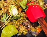 Foto langkah ke 5 dari resep Ayam Telur Cabe Ijo.