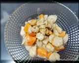 A picture of step 2 of Radicchio and Scallop Risotto.