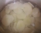 Foto del paso 2 de la receta: Papas gratinadas con pollo con bbq