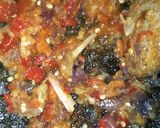 Foto langkah ke 3 dari resep Tumis baso tahu teriyaki cabe ijo.