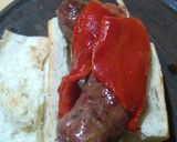 Foto del paso 1 de la receta: Asado a la parrilla de choripan al morrón asado