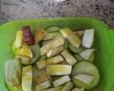 Foto del paso 1 de la receta: Ensalada de canónigos, verduras asadas y frutos secos