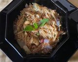 A picture of step 6 of Vermicelli mint upma.