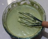 Foto langkah ke 3 dari resep Matcha basque burnt.