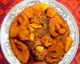 ডালের বড়ি দিয়ে নলা মাছ রেসিপির ধাপ 3 ছবি