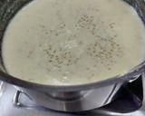 A picture of step 3 of Sabudana Malai Kheer.