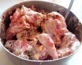 A picture of step 1 of Hyderabadi Chicken Curry.