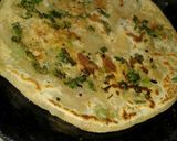 A picture of step 10 of Muglai parantha.