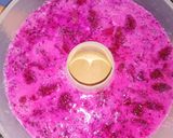 Foto langkah ke 4 dari resep Puding susu buah naga.