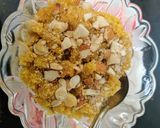 A picture of step 5 of Curd halwa.