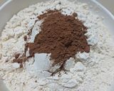 A picture of step 1 of Eggless Chocolate brownie.