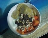 Hình bước làm 3 của món Ngũ cốc ăn sáng Granola handmade #eatclean