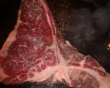 Φωτογραφία βήματος 3 της συνταγής T-Bone Steak με Σπαράγγια