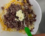 A picture of step 4 of Kawaii Bird Nest Salad.