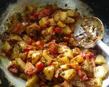 A picture of step 6 of Palak sabzi.