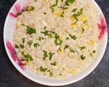 A picture of step 5 of Corn cheese pasta in peri peri white sauce.