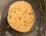 A picture of step 1 of Curd Paratha.