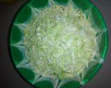 A picture of step 3 of Beef/fish pan pie.
