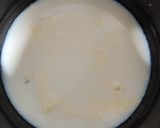 A picture of step 1 of Lychee kheer.