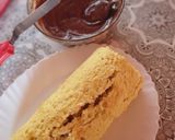 Foto del paso 6 de la receta: Arrollado de vainilla con Dulce de Leche y Ramitas de Chocolate 🍫