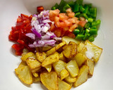 Foto del paso 2 de la receta: Ensalada de patata frita y hortalizas Veggie