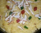 पम्पकिन केसरी हलवा (Pumpkin kesari halwa recipe in hindi) रेसिपी चरण 3 फोटो