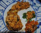 A picture of step 20 of Persian spicy prawn with rice.