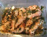 Une image de l'étape 6 de Gambas rouges sauvages grillées / marinées citron ail et persil.
