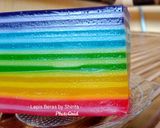 Foto langkah ke 6 dari resep Kue Lapis Beras Kenyal by Shinta.