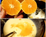Foto del paso 4 de la receta: Tortitas ruladas de Miel y Mandarina rellenas de "Mel y Mató"