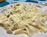 Foto del paso 9 de la receta: Fideos moñitos casero o farfalle