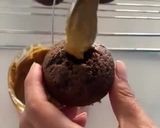 Φωτογραφία βήματος 5 της συνταγής Muffins σοκολάτας με γέμιση αλείμματος της αρεσκείας σας