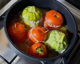 Une image de l'étape 6 de Courgettes et Tomates Farcies 🍴.